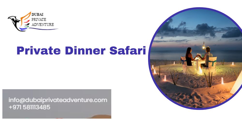 Private Dinner Safari